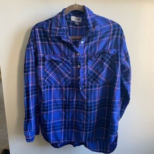 Blue flannel